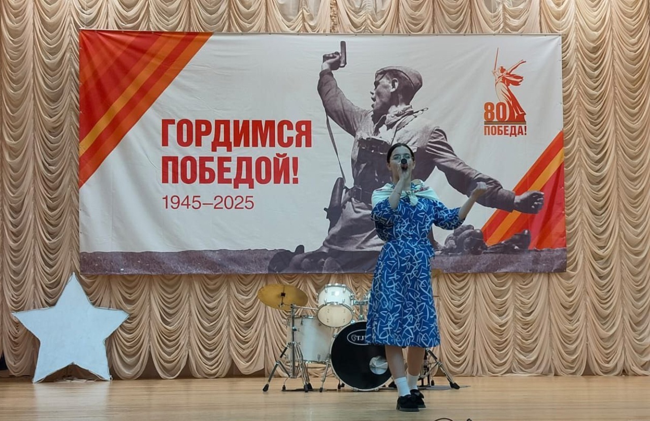 Студенты Свободинского техникума на фестивале-конкурсе любительского художественного творчества «Песни Победы»