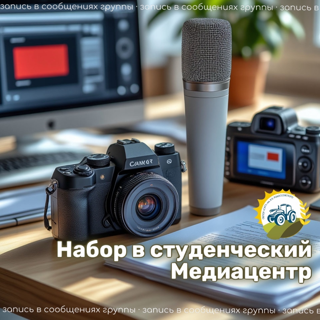 Объявляем набор в Студенческий Медиацентр Свободинского техникума!