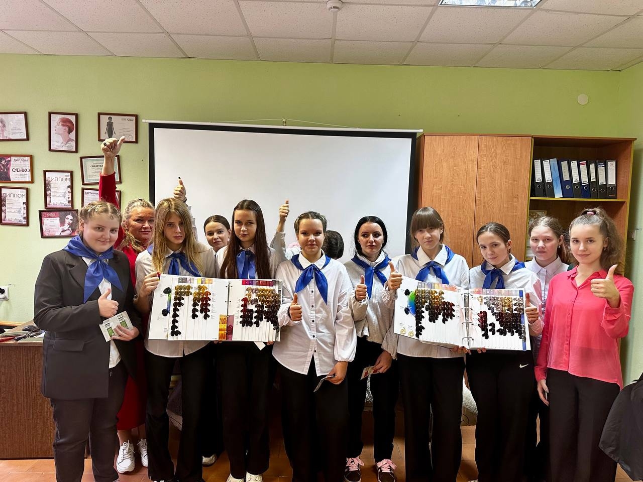 Красивая профессиональная проба в Свободинском техникуме!